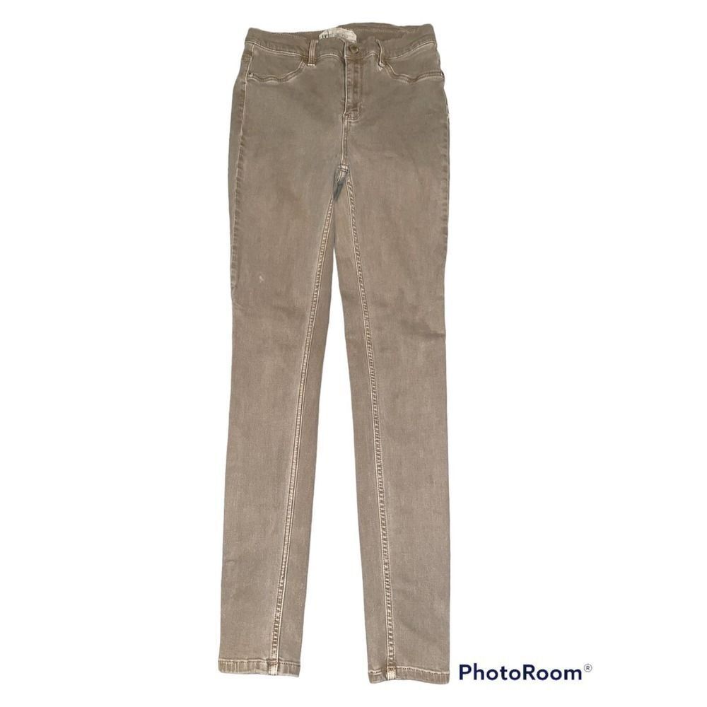 FREE People Light Brown Women's Skinny Jeans size W 27R